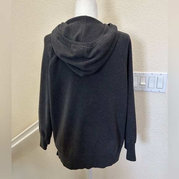 Jarbo PADMA PULLOVER HOODIE IN DOUBLE KNIT
HEATHER PIMA COTTON w/ STRETCH S Grey - Picture 4 of 14